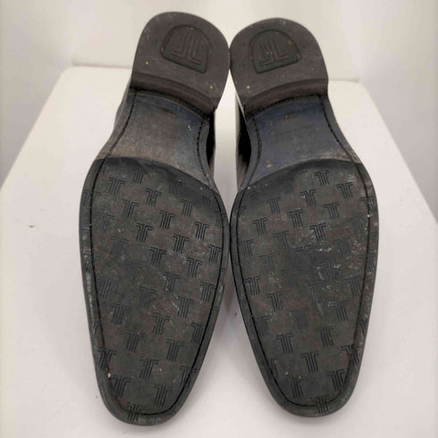 ランバンコレクション LANVIN COLLECTION モンクストラップキャップトゥシューズ メンズ 25 1/2