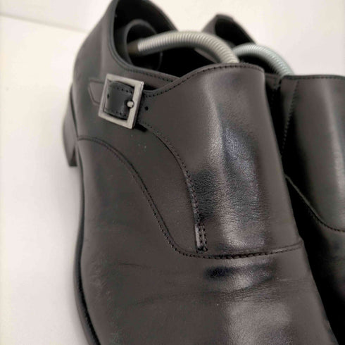 ランバンコレクション LANVIN COLLECTION モンクストラップキャップトゥシューズ メンズ 25 1/2