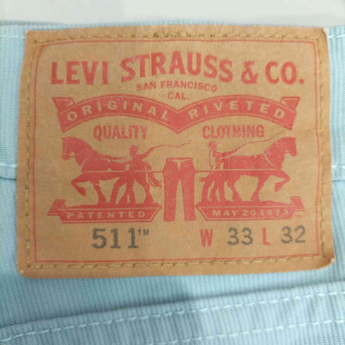 リーバイス Levis 511 For Over 135 Years ストレートパンツ メンズ W33L32