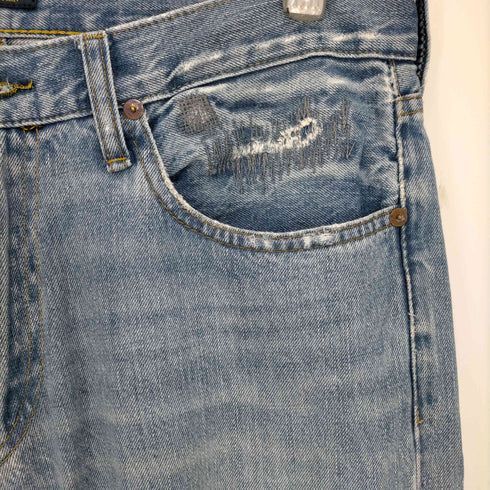 ポロラルフローレン POLO RALPH LAUREN ダメージ&リペア 加工 デニム メンズ 31×32