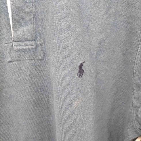ポロバイラルフローレン Polo by RALPH LAUREN スモールポニー刺繍 ラガーシャツ メンズ import:L