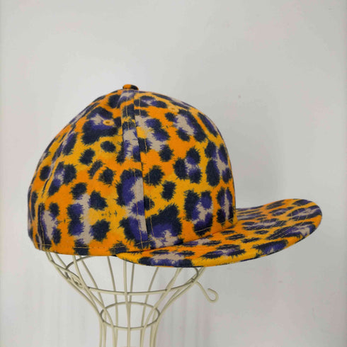 ケンゾー KENZO ヒョウ柄6パネルキャップ メンズ 7 3/8