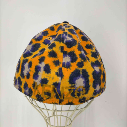 ケンゾー KENZO ヒョウ柄6パネルキャップ メンズ 7 3/8
