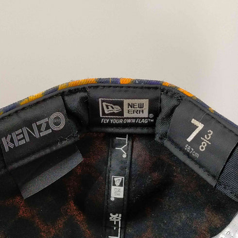 ケンゾー KENZO ヒョウ柄6パネルキャップ メンズ 7 3/8