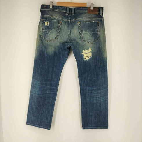 ディーゼル DIESEL MADE IN ITALY SAFADO ダメージデニム メンズ W36 L32