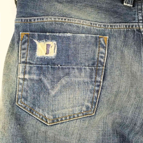 ディーゼル DIESEL MADE IN ITALY SAFADO ダメージデニム メンズ W36 L32