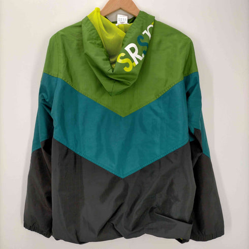 アディダス adidas ジップアップナイロンフーデッドジャケット メンズ JPN:M