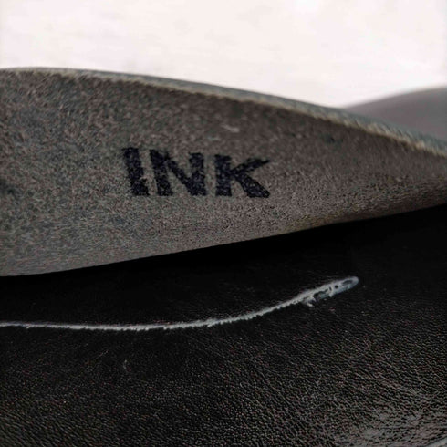 インク ink レザー ロングウォレット メンズ