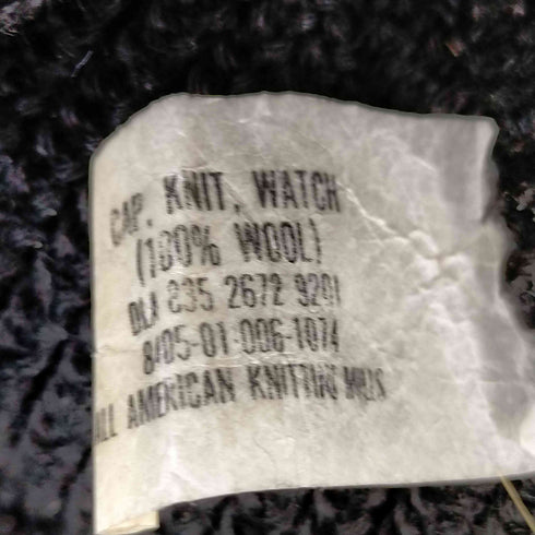 ユーエスネイビー US NAVY WOOL WATCH CAP メンズ