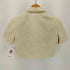 ザラ ZARA LINEN BLEND CROPPED BLAZER リネンブレンドクロップドブレザー レディース import:XS
