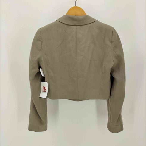 ザラ ZARA クロップド丈 ブレザー ショート ジャケット レディース import:XS