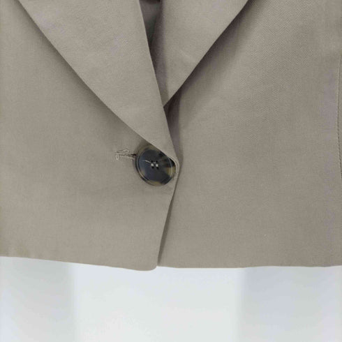 ザラ ZARA クロップド丈 ブレザー ショート ジャケット レディース import:XS