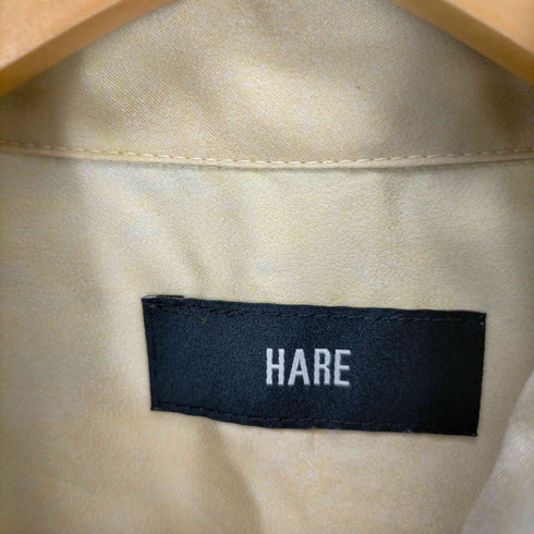 ハレ HARE 花柄比翼サテンシャツ メンズ FREE