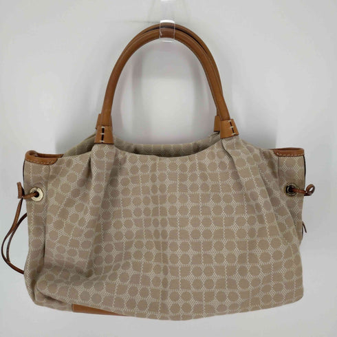 ケイトスペードニューヨーク kate spade NEW YORK 総柄レザーハンドルトートバッグ レースアップ レディース