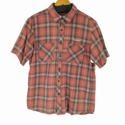 ゼファレン ZEPHYREN CHECK SHIRT S/S -Resolve- メンズ JPN:L