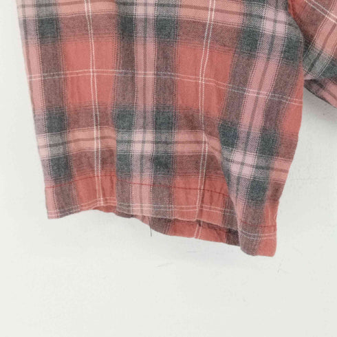 ゼファレン ZEPHYREN CHECK SHIRT S/S -Resolve- メンズ JPN:L