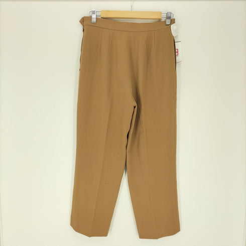 アクアスキュータム AQUASCUTUM 日本製 サイドジップ ウール スラックス レディース 13