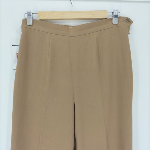 アクアスキュータム AQUASCUTUM 日本製 サイドジップ ウール スラックス レディース 13