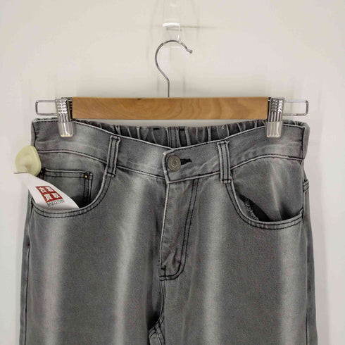 COLLAVO ストレートウォッシュ加工 イージーデニムパンツ メンズ JPN:S