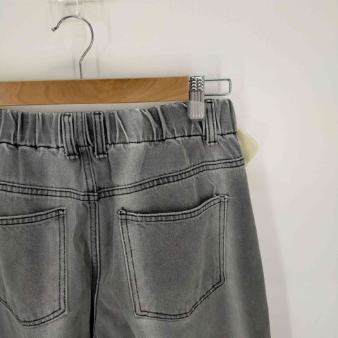COLLAVO ストレートウォッシュ加工 イージーデニムパンツ メンズ JPN:S