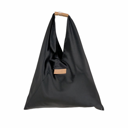 エムエムシックス メゾンマルジェラ MM6 Maison Margiela サテン ジャパニーズトート トライアングルトート レディース