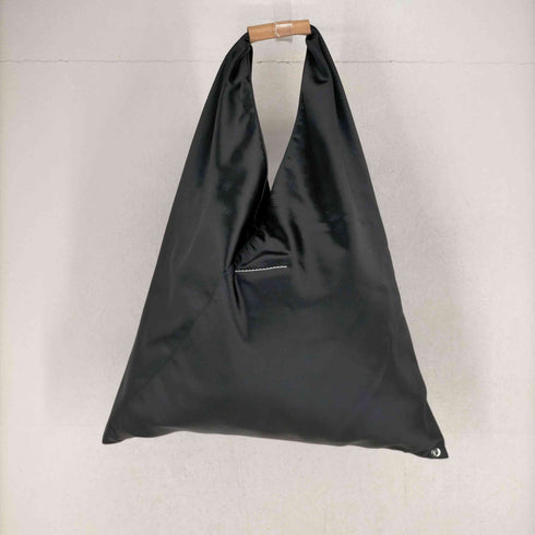 エムエムシックス メゾンマルジェラ MM6 Maison Margiela サテン ジャパニーズトート トライアングルトート レディース