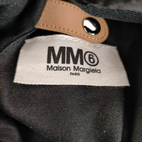 エムエムシックス メゾンマルジェラ MM6 Maison Margiela サテン ジャパニーズトート トライアングルトート レディース