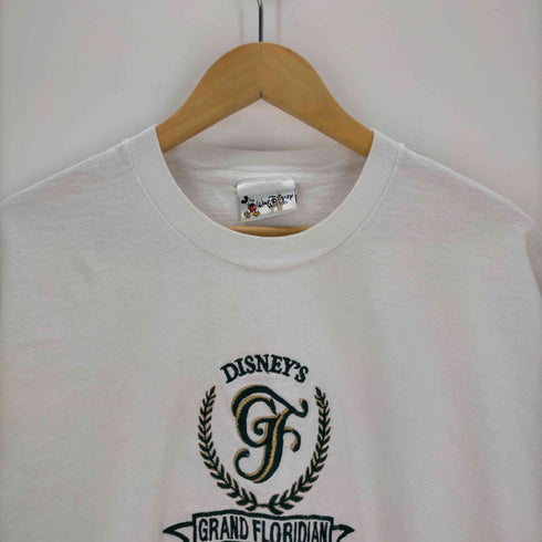 90S USA製 アメリカテーマパーク刺繍Tシャツ メンズ import:L