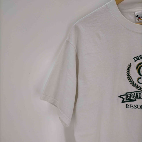 90S USA製 アメリカテーマパーク刺繍Tシャツ メンズ import:L