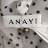 アナイ ANAYI ドット柄 プルオーバーブラウス レディース 38