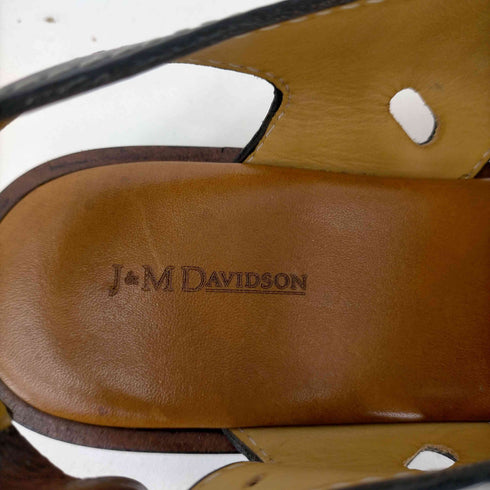 ジェイアンドエムデヴィッドソン J&M Davidson クロスベルトフラットサンダル レディース EUR:38