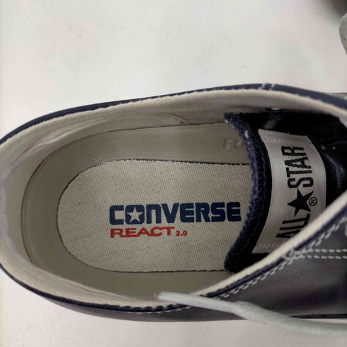 コンバースリアクト CONVERSE REACT ALL STAR R OLIVE GREEN LEATHER OX メンズ CONVERSE:6 1/2