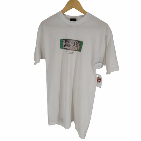 絵画プリント半袖Tシャツ メンズ JPN:M