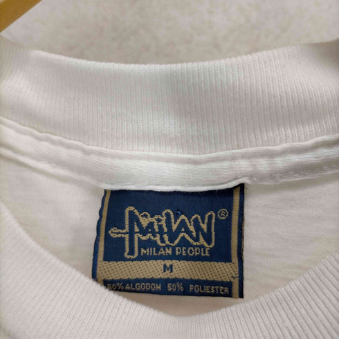 絵画プリント半袖Tシャツ メンズ JPN:M
