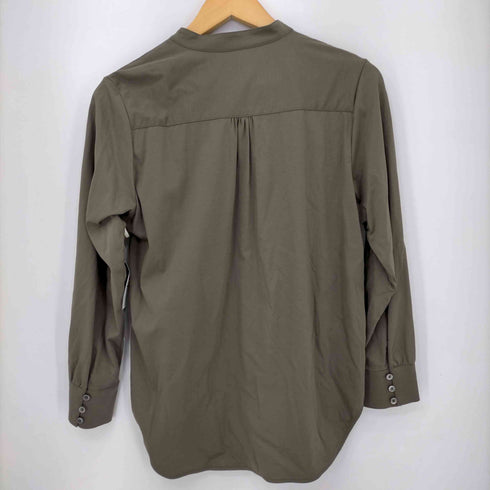 KURIHARA HARUMI バンドカラーコットンシャツ レディース JPN:M
