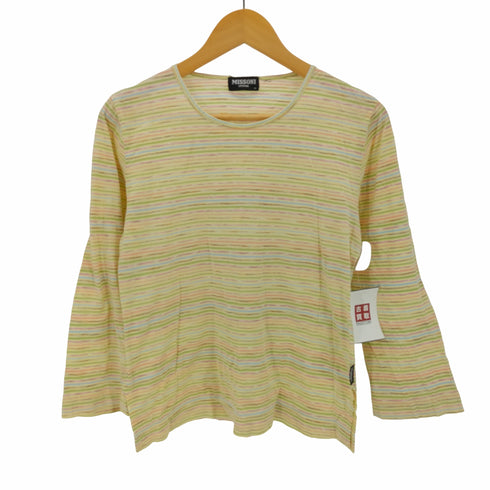 ミッソーニ MISSONI ボーダー L/S カットソー ロンT レディース import:M
