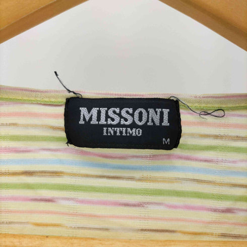 ミッソーニ MISSONI ボーダー L/S カットソー ロンT レディース import:M