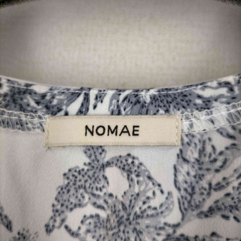 NOMAE ロングパイピング フリルカラーワンピース レディース FREE