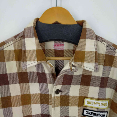 テンダーロイン TENDERLOIN PLENTY TOUGH バッファロー チェックシャツ メンズ JPN:L