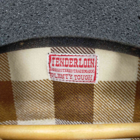 テンダーロイン TENDERLOIN PLENTY TOUGH バッファロー チェックシャツ メンズ JPN:L