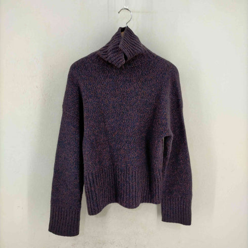 マカフィー MACPHEE ファインウール タートルネックプルオーバー レディース JPN:S