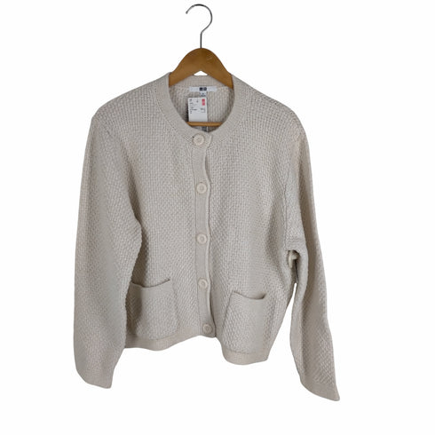 ユニクロ UNIQLO ニットショートジャケットカーディガン レディース JPN:XL