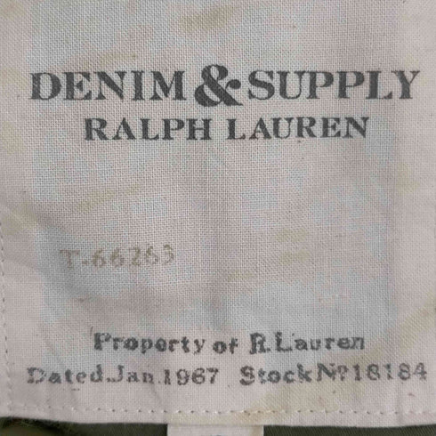 デニムアンドサプライ ラルフローレン DENIM & SUPPLY RALPH LAUREN N-3B ダウン&フェザー メンズ import:XS