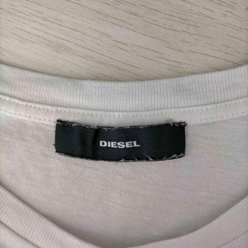 ディーゼル DIESEL ロゴクルーネックTEE レディース JPN:M