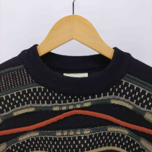 TOORALLIE ビックシルエット 3D ニット セーター メンズ import:L