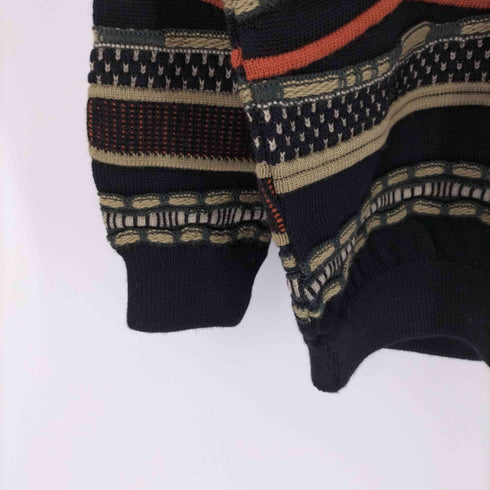 TOORALLIE ビックシルエット 3D ニット セーター メンズ import:L