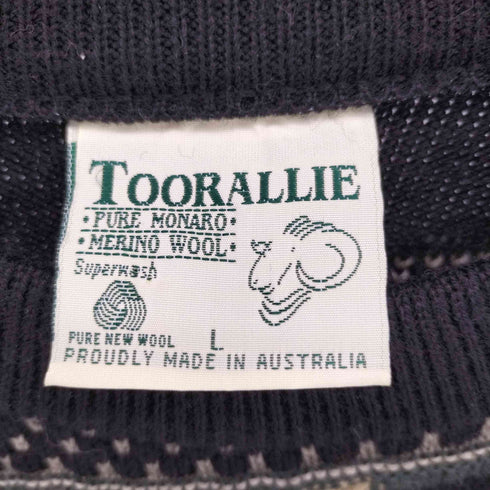 TOORALLIE ビックシルエット 3D ニット セーター メンズ import:L