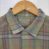 EGEON チェック柄 オープンカラーシャツ メンズ