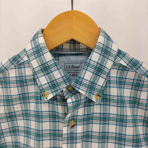 エルエルビーン L.L.Bean チェック柄 BD S/S シャツ メンズ import:S
