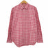 パパス papas チェック柄 コットン レギュラーシャツ メンズ import:M